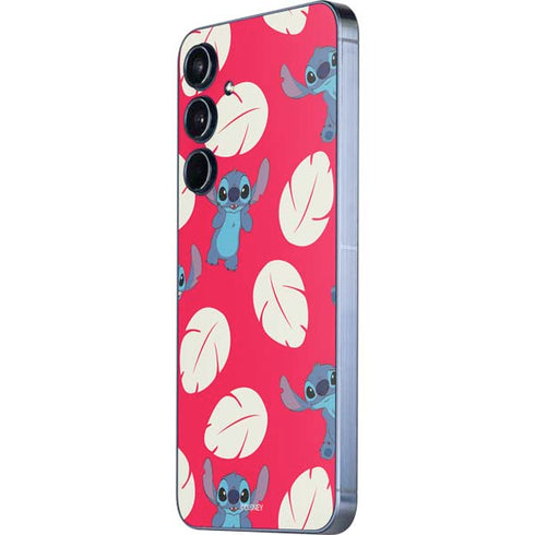 Disney Lilo and Stitch Character Pattern Galaxy A55 5G Skin